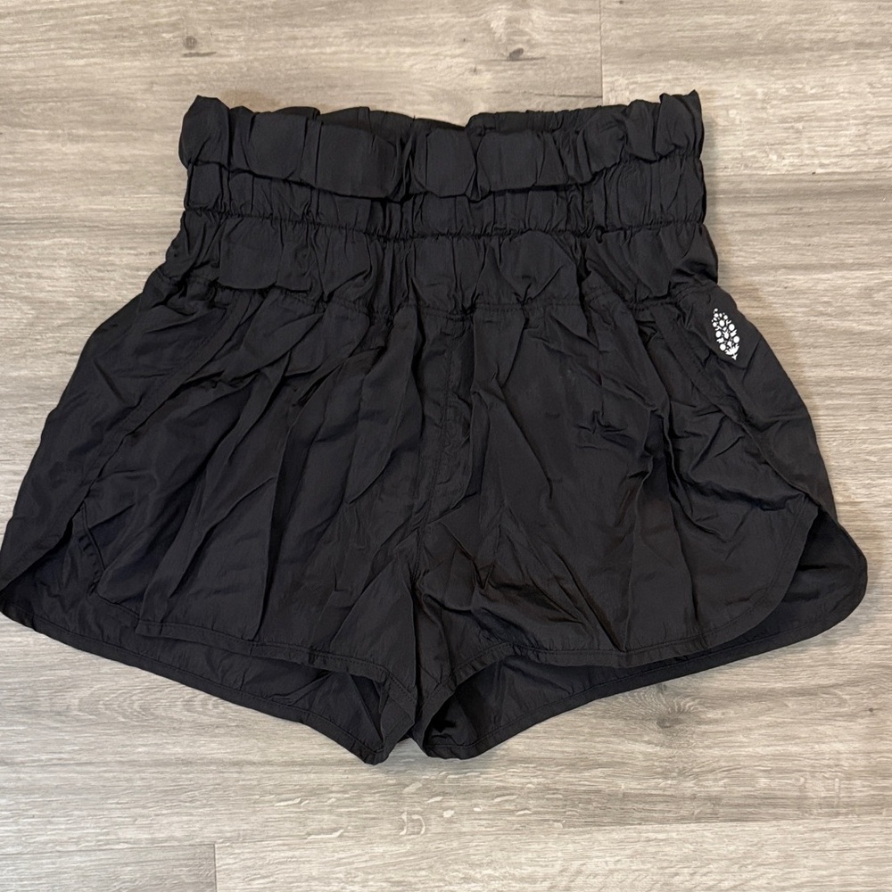 FP Movement by Free People Black High Waist Shorts